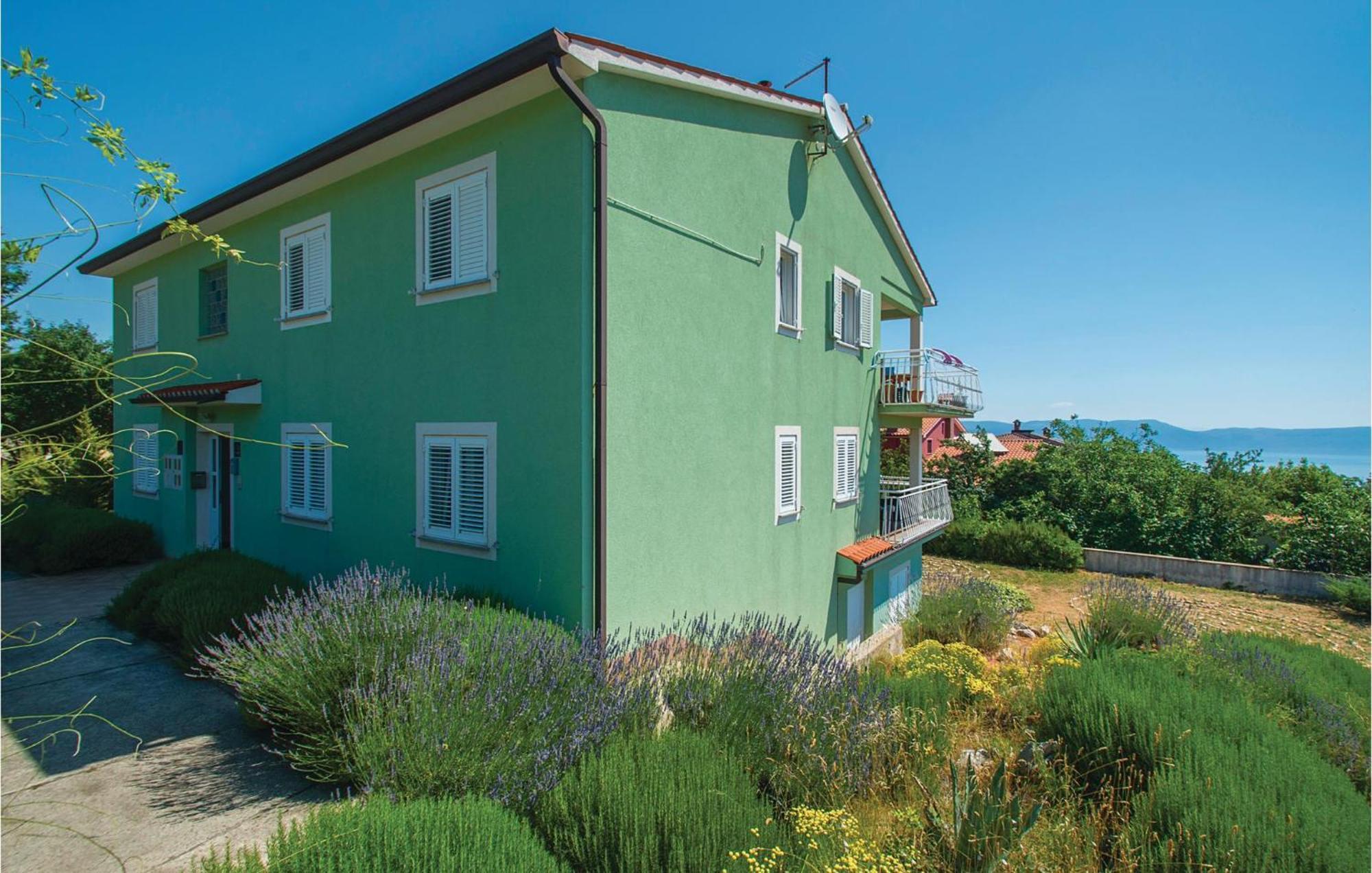 Amazing Apartment In Labin With House Sea View Exteriör bild